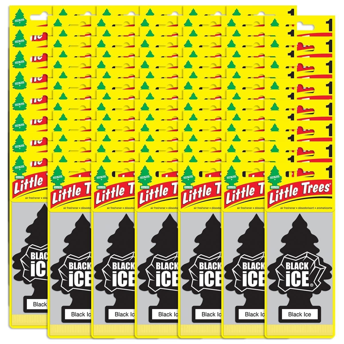Little Trees Air Fresheners *BLACK ICE* - 144 Pack. (Full Case)