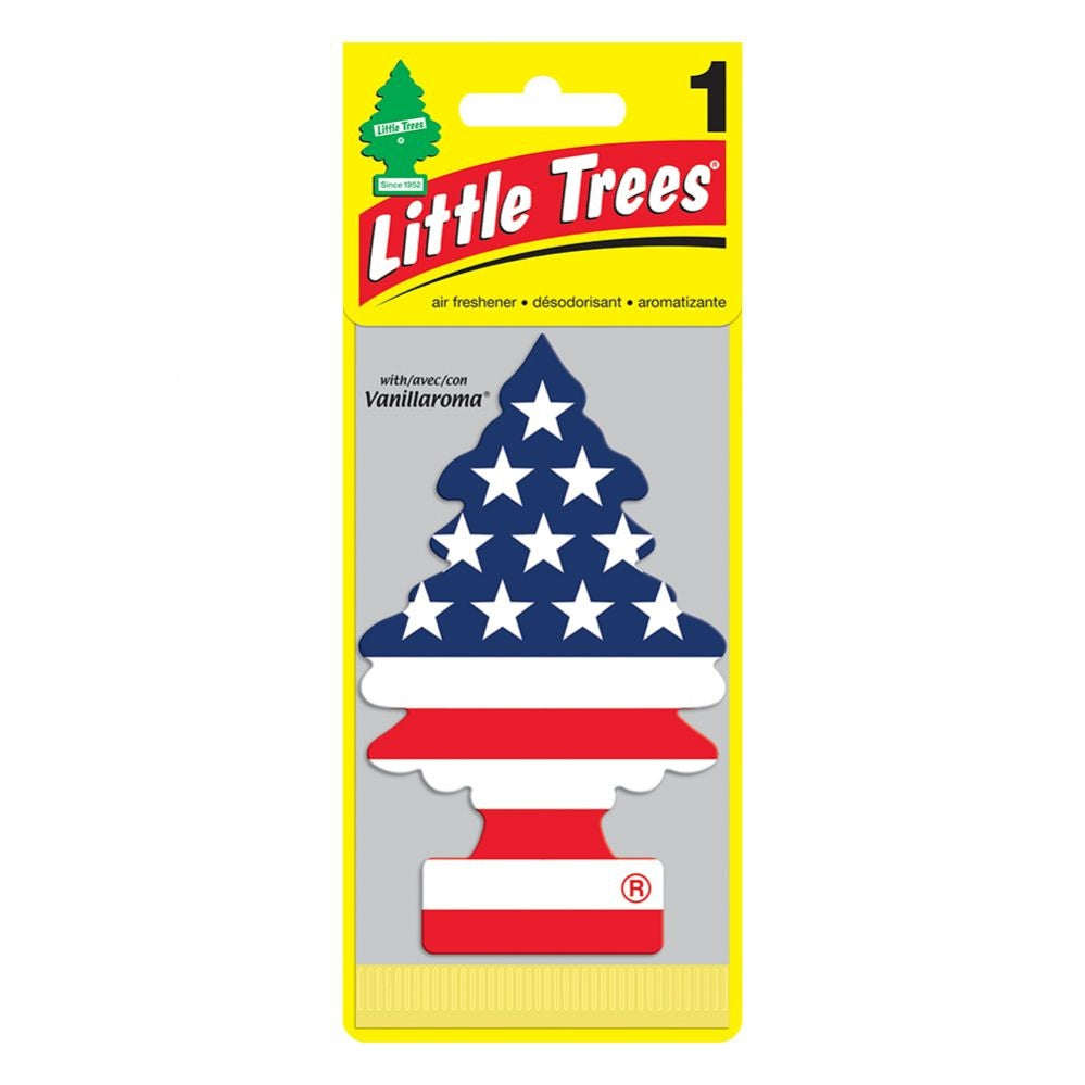 Little Trees Air Fresheners -Vanilla Pride America - 24 Pack